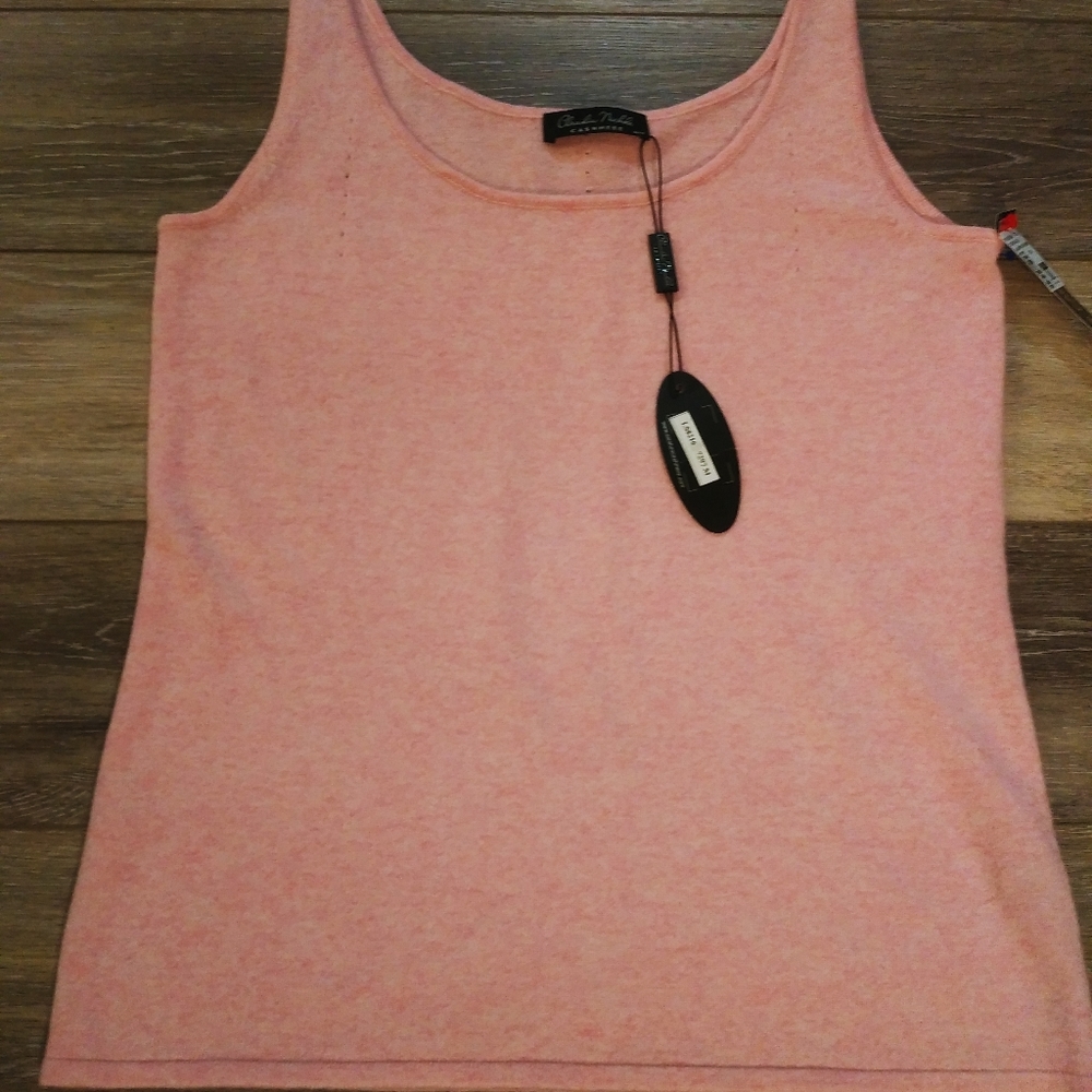Claudia Nichole cashmere pink sleeveless top